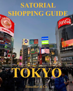 Tokyo Satorial Shopping Guide