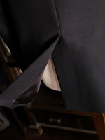 Load image into Gallery viewer, Wool/Cashmere Caban Coat - Dark Navy
