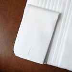 Load image into Gallery viewer, Pleated Front Dinner Shirt - White
