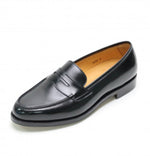 Load image into Gallery viewer, Albers Black Penny Loafers
